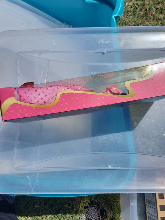 1998 Barbie Pink Gown Princess Doll with Gold Tiara, Never Opened, Non Smoking - Picture 4 of 7